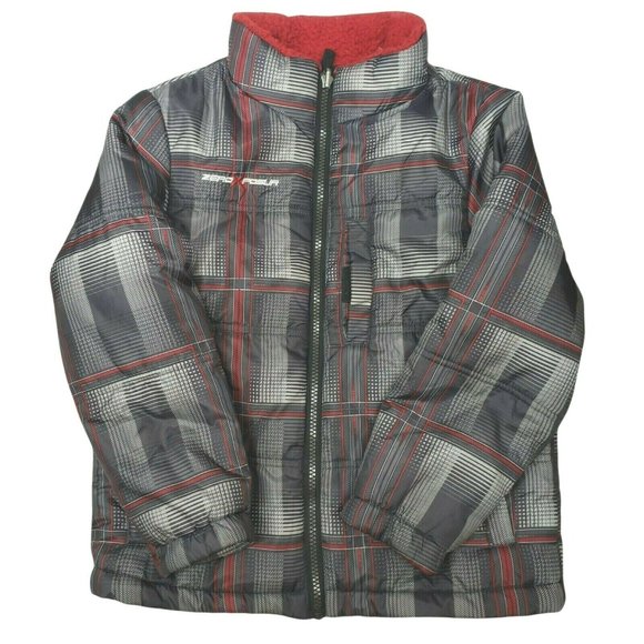 Youth Boys ZeroXposure Warm Winter Ski Hooded Jacket Coat Size 10-12 Gently Used - Picture 1 of 6